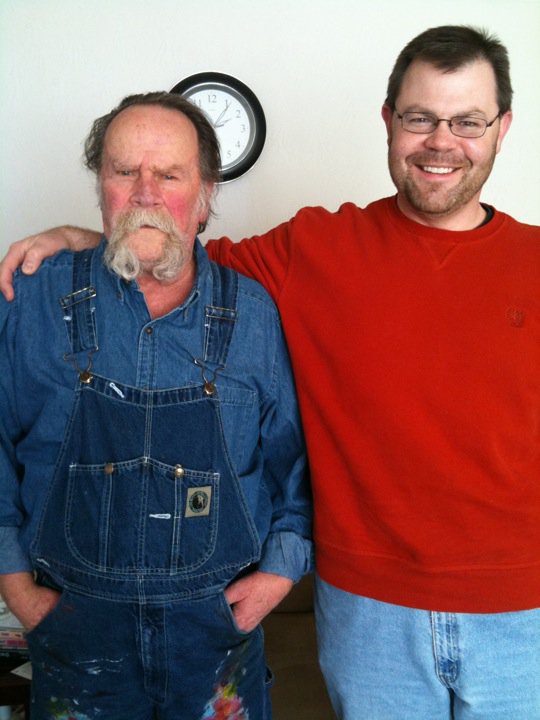 Me with my dad (Ron Brockmeier) in 2011